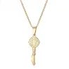 Key pendant necklace - cross / infinity patternNecklaces