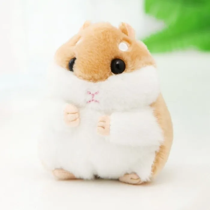 Mini hamster peludo - chaveiro