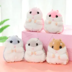 Mini hamster peludo - chaveiro