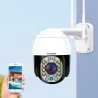 Sikkerhet CCTV-kamera - nattsyn - utendørs - WiFi - 2MP - PTZ - HD - 1080P