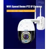 Sikkerhet CCTV-kamera - nattsyn - utendørs - WiFi - 2MP - PTZ - HD - 1080P