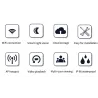 Sikkerhet CCTV-kamera - nattsyn - utendørs - WiFi - 2MP - PTZ - HD - 1080P