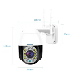 Security CCTV camera - night vision - outdoor - WiFi - 2MP - PTZ - HD - 1080PSecurity cameras