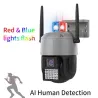 CCTV-turvakamera - ihmisen tunnistus - automaattinen seuranta - HD-pimeänäkö - vedenpitävä - 1080P - 2MP - PTZ - WiFi