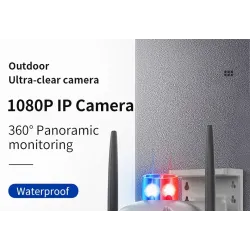 Security CCTV camera - human detection - auto tracking - HD night vision - waterproof - 1080P - 2MP - PTZ - WiFiSecurity cameras
