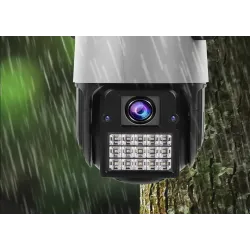 Caméra CCTV de sécurité - détection humaine - suivi automatique - vision nocturne HD - étanche - 1080P - 2MP - PTZ - WiFi