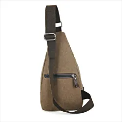 Canvas-Rucksack für Herren - Umhänge- / Umhängetasche