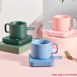 Chauffe-tasse - plaque chauffante - trois réglages de température - arrêt automatique - USB