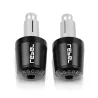 Embouts de guidon moto - bouchons - aluminium - 22mm - 2 pièces