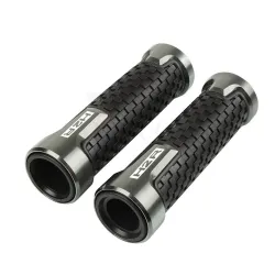 Motorcycle handlebar cover - aluminum - 22 mm - 2 piecesHand Grips & End
