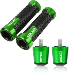 Motorsykkelstyre / ender - aluminiumsplugger - 22 mm - sett