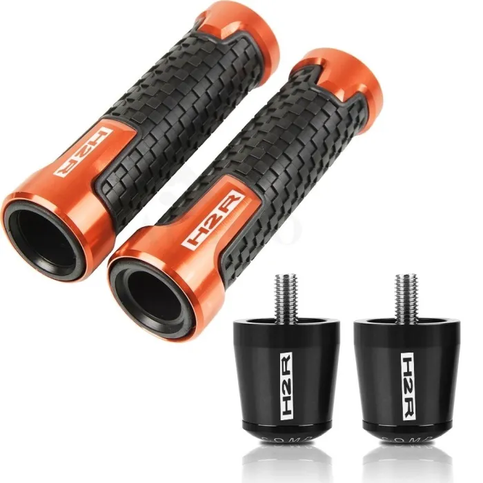 Motorstuur / uiteinden - aluminium pluggen - 22 mm - setHand Grips & End