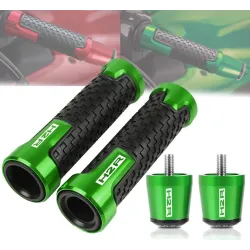 Motorcykelstyre / gavlar - aluminiumpluggar - 22 mm - set