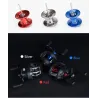 Metal fishing reel - winding ring - ultra light - magnetic brake - right / left handed - 7.2:1 - 8KGTools