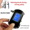 Professional digital breathalyzer - breath alcohol tester - LCD - with 5 mouthpiecesMeasurement