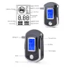 Profesjonell digital alkometer - alkoholtester - LCD - med 5 munnstykker