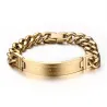 Rustfrit stål armbånd - Jesus / kors