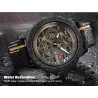 Naviforce - montre de sport à quartz - étanche - bracelet en cuir