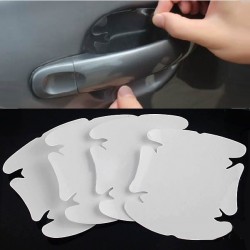 PegatinasAdhesivo de lámina transparente - protección de la manija de la puerta del automóvil - antiarañazos - 4 piezas