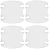Transparent foil sticker - car door handle protection - anti-scratch - 4 piecesStickers