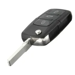 Flip remote key case - key shell - 3 buttons - for Volkswagen Golf Passat Polo Jetta TouranKeys