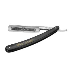 Gold Dollar - barber rett barberhøvel - sammenleggbar - rustfritt stål