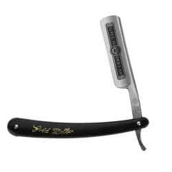 Gold Dollar - barber rett barberhøvel - sammenleggbar - rustfritt stål