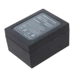 Battery charger - dual slot - with USB cable - for GoPro 5 / 6 / 7Battery & Chargers
