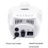 Broca de unhas profissional - controle de velocidade - manicure / pedicure - conjunto com brocas - 15W