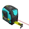 DT10 - 2-i-1 laser afstandsmåler - med digitalt LCD display - målebånd