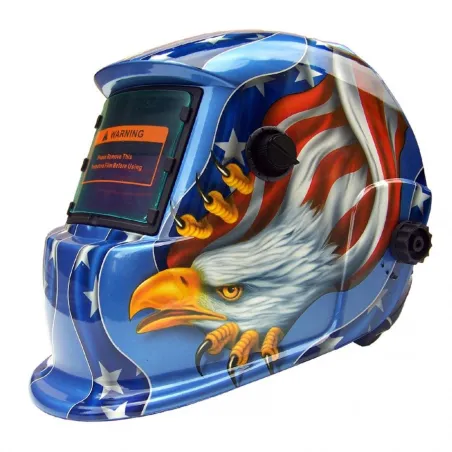 Aurinkohitsauskypärä - automaattinen tummuminen - American eagle