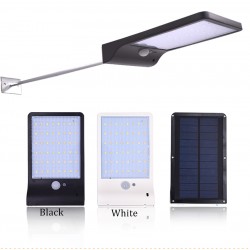 Applique da parete ad energia solare - lampada impermeabile - sensore di movimento - 48 LED