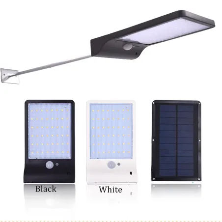 Solar powered wall light light - waterproof lamp - motion sensor - 48 LEDStreet lighting