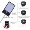 Solar powered wall light light - waterproof lamp - motion sensor - 48 LEDStreet lighting