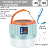 Lampe de camping / tente - portable - solaire - LED - lampe d'extérieur super lumineuse - avec télécommande - étanche