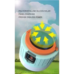 Camping / tent light - portable - solar - LED - super bright outdoor lamp - with remote control - waterproofSolar lighting
