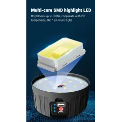 Camping / tent light - portable - solar - LED - super bright outdoor lamp - with remote control - waterproofSolar lighting