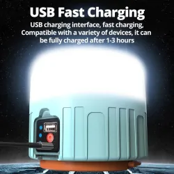 Camping / tent light - portable - solar - LED - super bright outdoor lamp - with remote control - waterproofSolar lighting