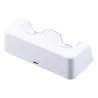 Dobbelt oplader - LED indikator - til Wii controller - med 2 batterier