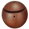 Ultralydsluftfugter - diffuser for æteriske olier - LED - USB - trækorn - 130ml