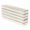 N52 - neodymmagnet - sterk blokk - 40 * 10 * 4mm - 5 stk.