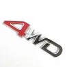 4WD-bilklistremerke - 3D-metallemblem