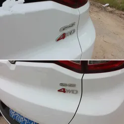 4WD car sticker - 3D metal emblemStickers