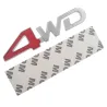 4WD-bilklistremerke - 3D-metallemblem