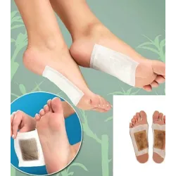 Patch per i piedi detox - adesivi in bambù - 10 pezzi