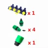 1 to 4 garden hose - water distributor - sprinklerSprinklers