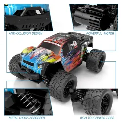 Sinovan - RC bil - 4WD buggy - fjernkontroll - 2.4G - 38km/t