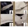 ChaquetasChaqueta larga con capucha - cortavientos - con cremallera / botones