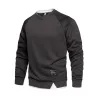 Classic sweatshirt - o-neck pullover - fake two piecesHoodies & Sweatshirt