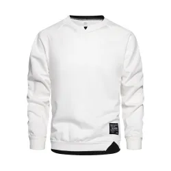 Felpa classica - pullover o-collo - finto due pezzi